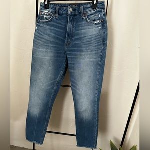 Abercrombie & Fitch High Rise Slim Denim Jeans